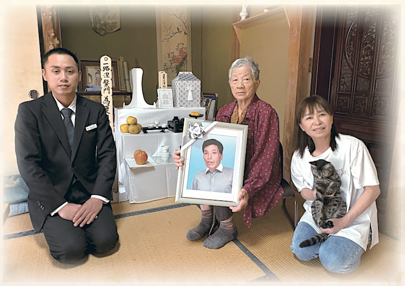 <お客様の声　第52章>　常に寄り添い丁寧にご案内くださったおかげで、 無事に夫を見送ることができました。