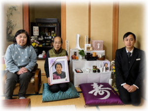 <お客様の声 第58章> 一つひとつ丁寧な説明をしてくださり、 不安な気持ちが和らいで、安心して見送れました <お客様の声 第58章> 一つひとつ丁寧な説明をしてくださり、 不安な気持ちが和らいで、安心して見送れました